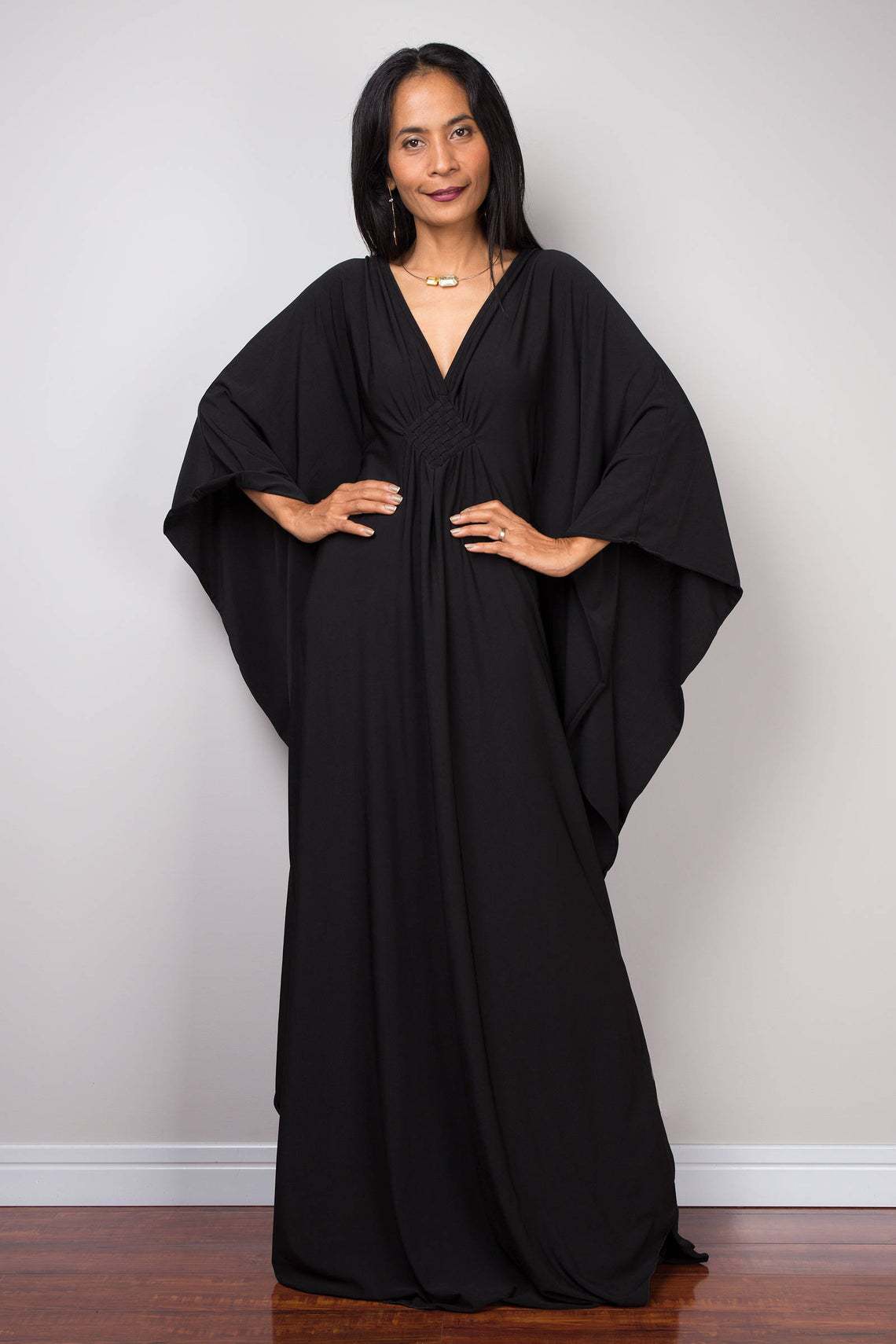 Cover Up Kaftan - Gaun Kaftan Pantai Ukuran Besar Wanita