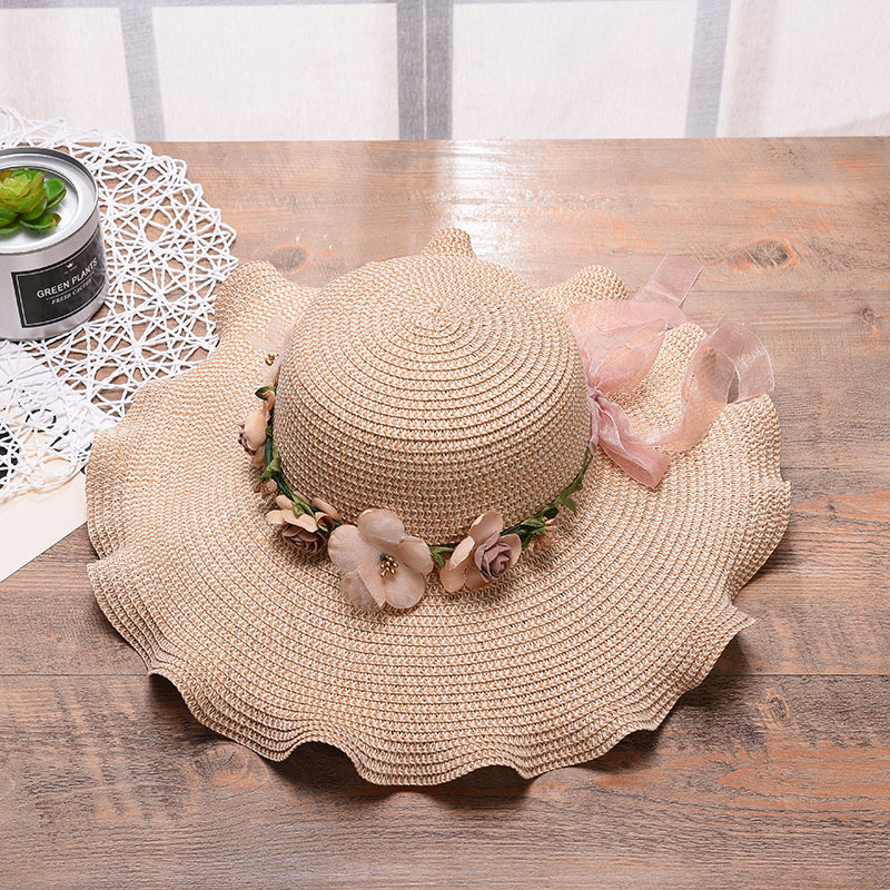 Hat Floppy Wide - Topi Matahari Floppy Wanita Korea Baru