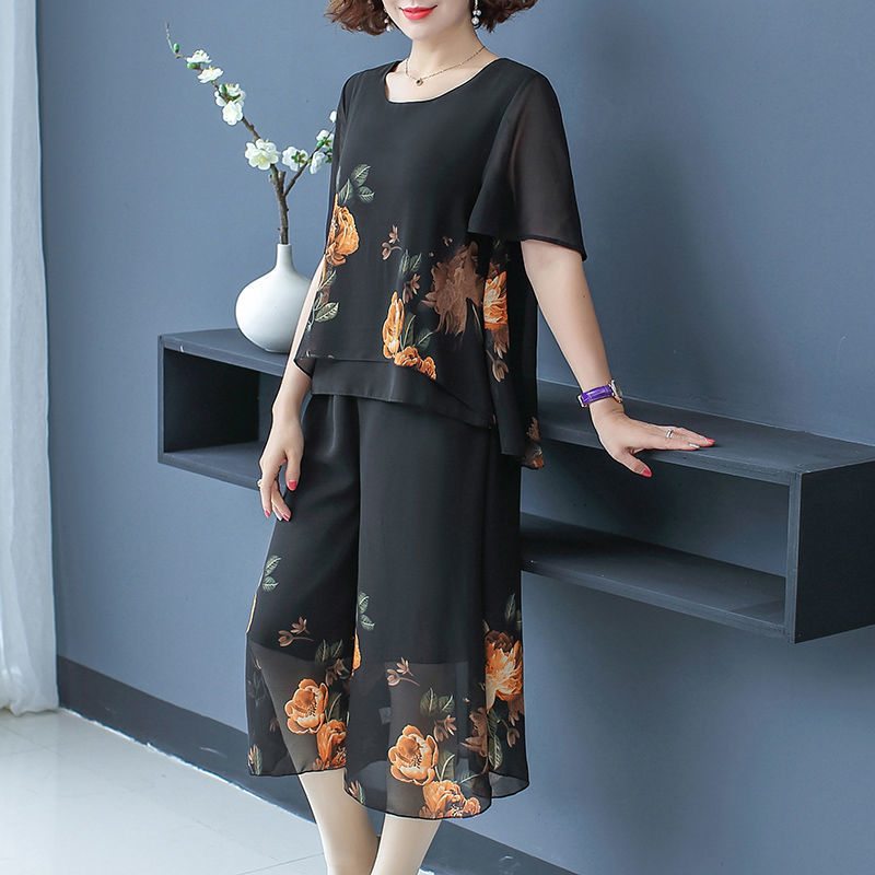 Set Pendek Renda Motif Bunga F - Romper Floral Print ulasan dan harga