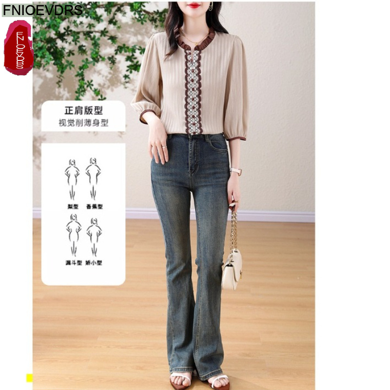 Blus Atasan Kerah Tegak Retro  - Romper Floral Print ulasan dan harga