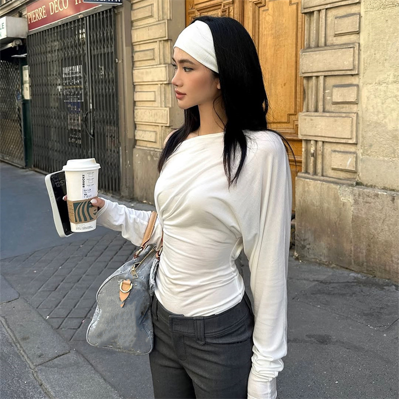 Atasan Wanita Model One Should - Blouse Off Shoulder ulasan dan harga