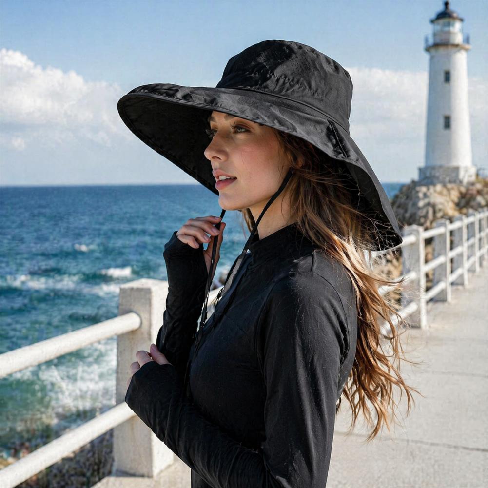 Topi Memancing Berbahan Jaring - Hat Floppy Wide ulasan dan harga