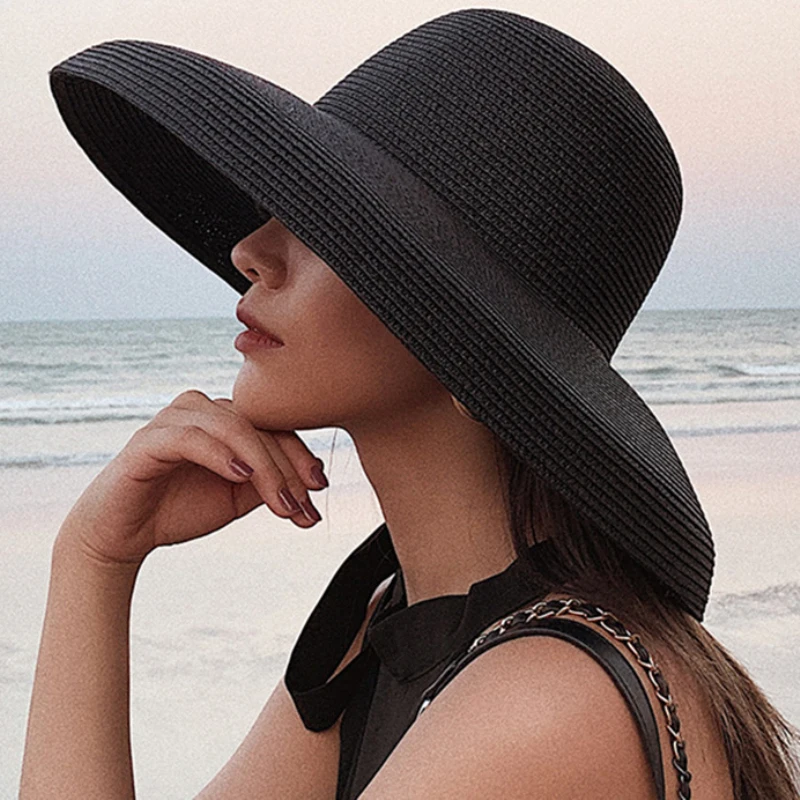 Topi Jerami Wanita Musim Panas - Hat Floppy Wide ulasan dan harga