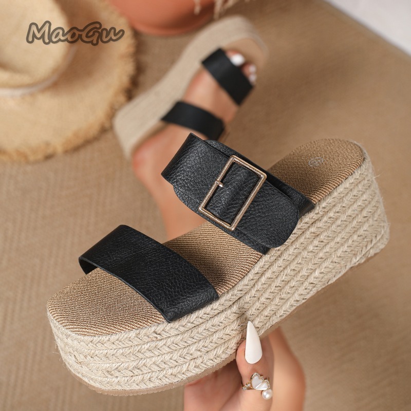 Sandal Espadrille Platform Wan - Wedge Espadrille Women ulasan dan harga