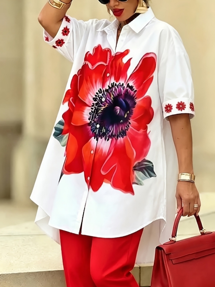 Setelan Wanita Vintage Bermoti - Romper Floral Print ulasan dan harga