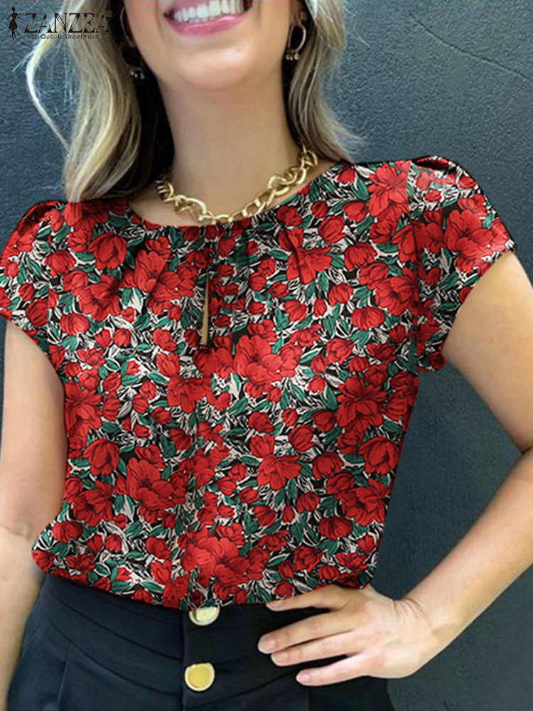 ZANZEA blus motif bunga Bohemi - Romper Floral Print ulasan dan harga