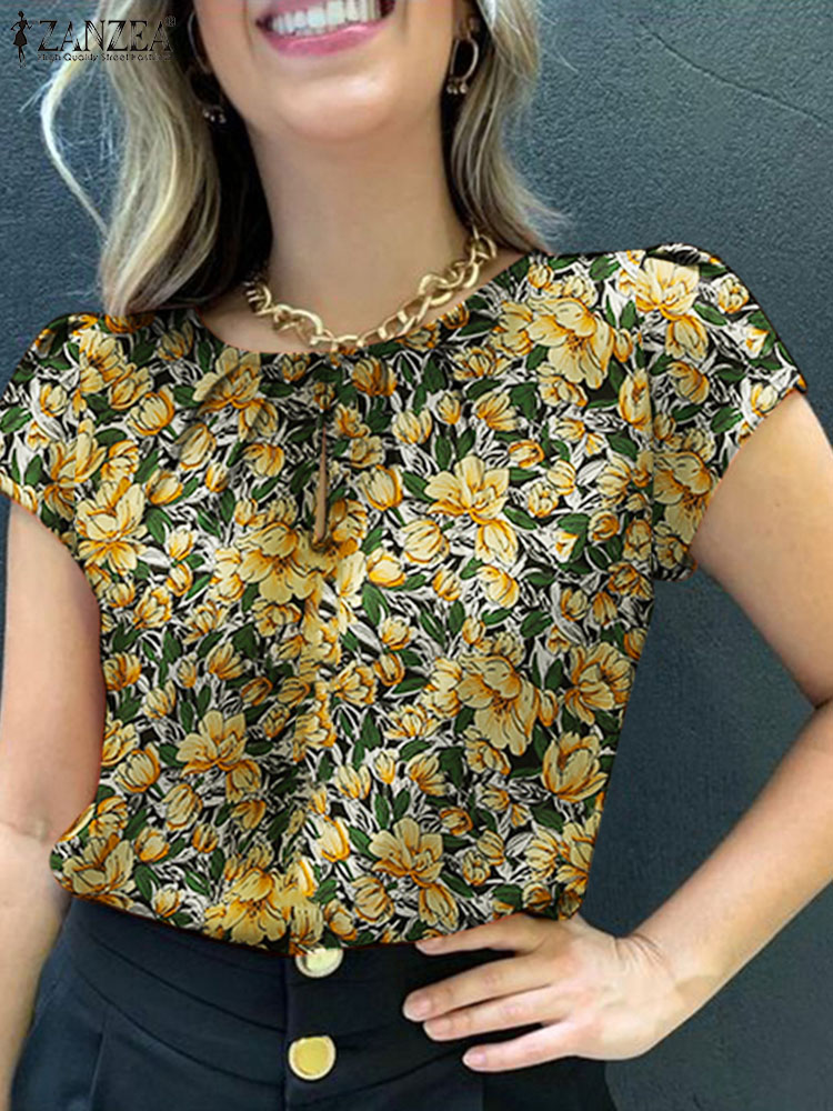 ZANZEA blus motif bunga Bohemi - Romper Floral Print ulasan dan harga