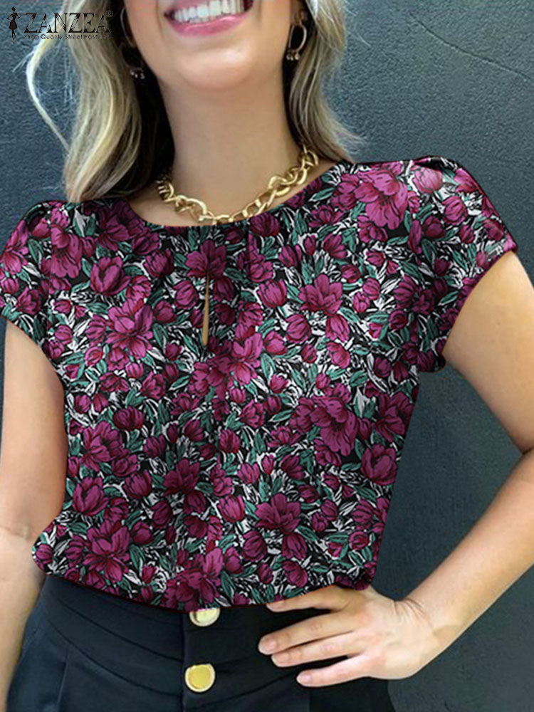 ZANZEA blus motif bunga Bohemi - Romper Floral Print ulasan dan harga